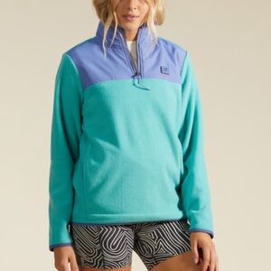 Billabong Half-Zip Mock Neck Sweatshirt